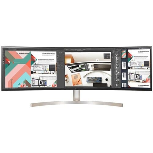 LG 49WL95C-WE 49 inch UltraWide Dual QHD IPS Curved LED HDR10 Monitor