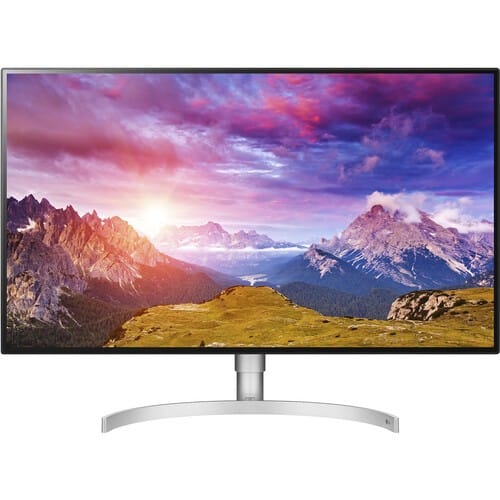 LG 32UL950-W UltraFine 32 Inch 4K UHD LED Freesync IPS Display Gaming Monitor
