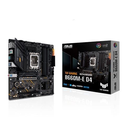 ASUS TUF Gaming B660M-E D4 Intel 12th Gen Motherboard