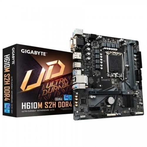 Gigabyte H610M S2H DDR4 12th Gen Motherboard