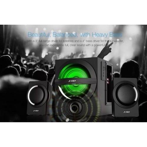 F&D A140X 2:1 Bluetooth Multimedia Speaker
