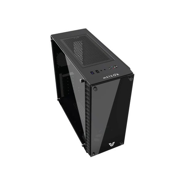 Value-Top METEOR (200w PSU) Micro ATX Black Gaming Casing (1)