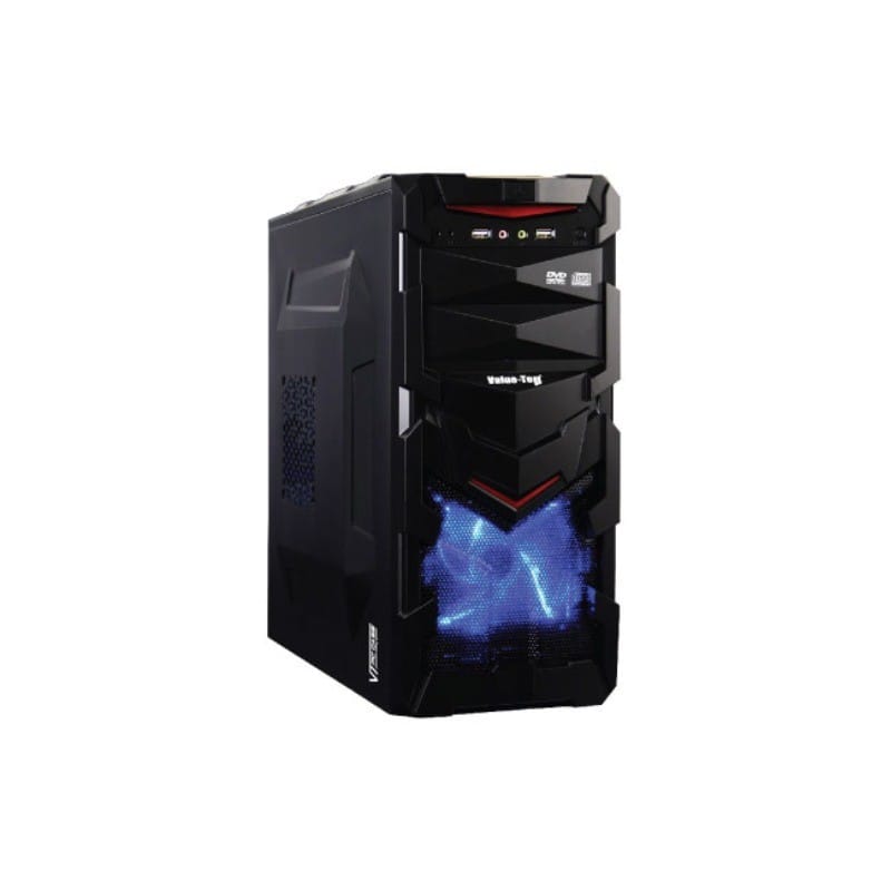 Value-Top-VT-K76-L Blue-ATX-Gaming-Casing