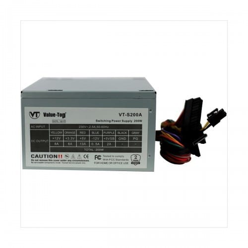 Value Top VT-S200A 200W Power Supply