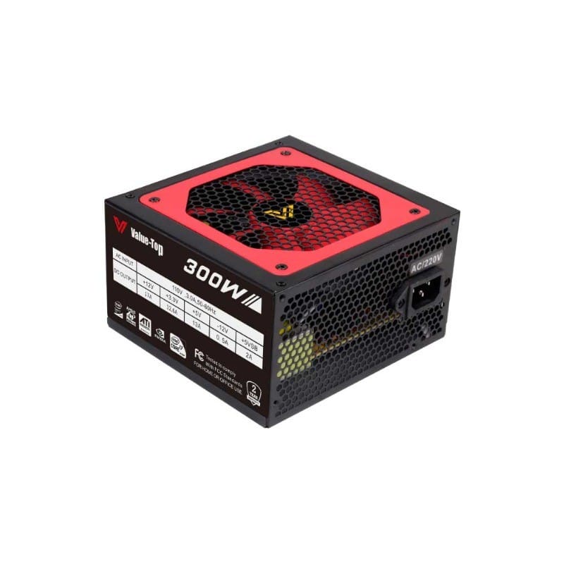 Value-Top-VT-S300-Real-300Watt-Black-Power-Supply